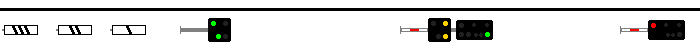 Beispiel Haupt- und Vorsignal