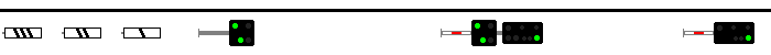 Beispiel Haupt- und Vorsignal
