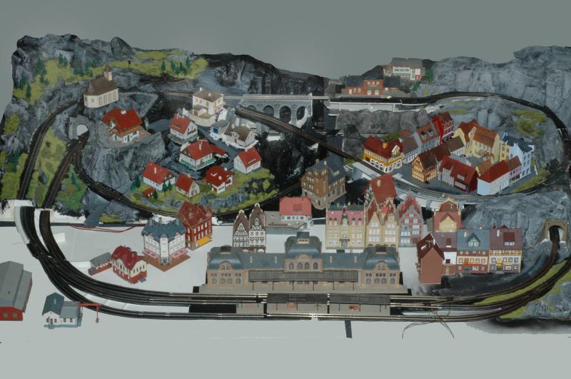 Modelbanens elementer: Skinnerne